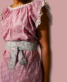 The Mae Nightgown by Sundara – a breathable, flowy cotton nightgown with delicate hand-block prints for a restful night’s sleep