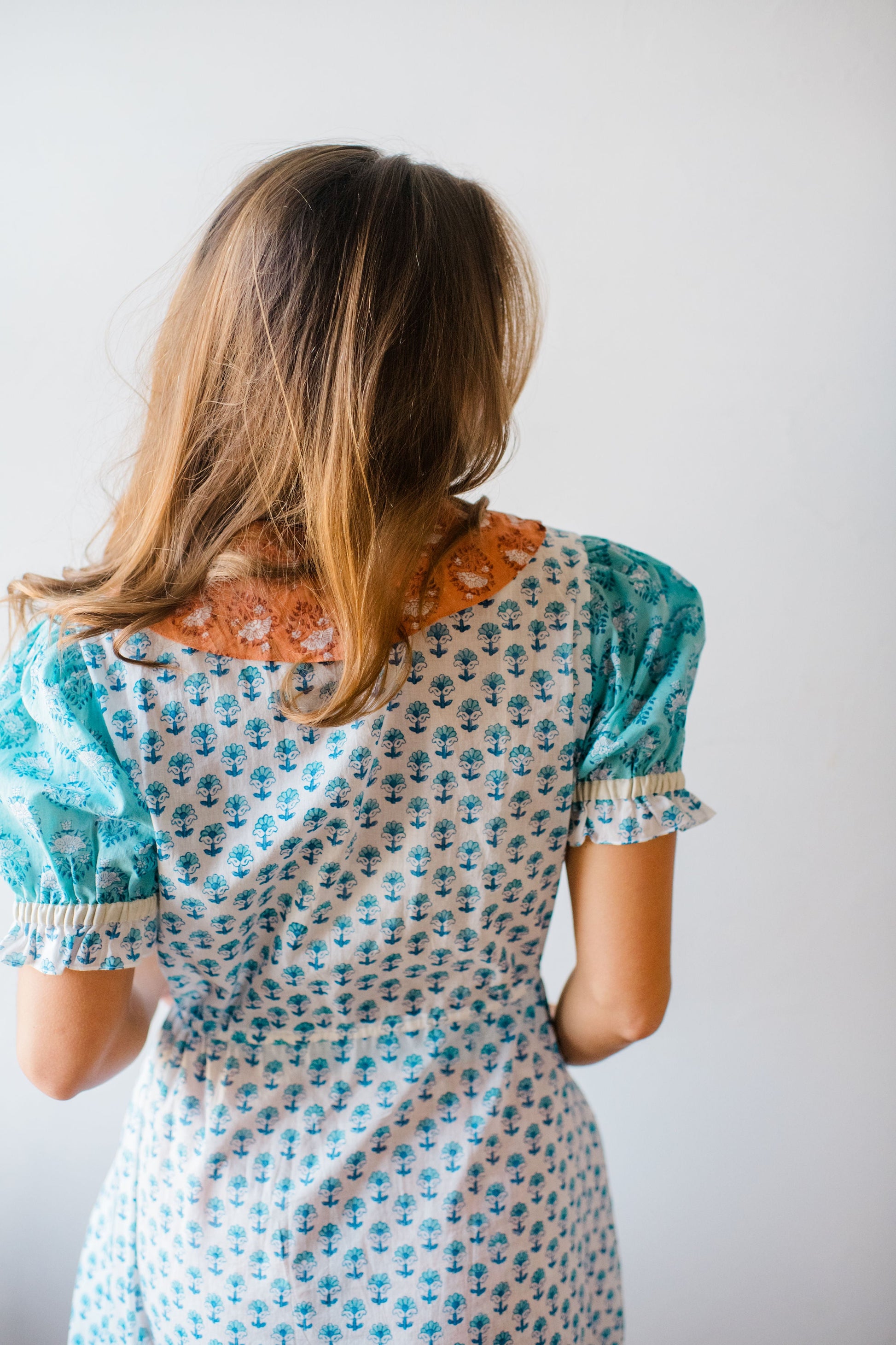 Back image of ethically sourced Jeanne Robe