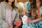 empowered woman wearing Lauren Pajama Top